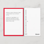 ジョカラフルン3:16 |信仰 ポストカード (裏面)