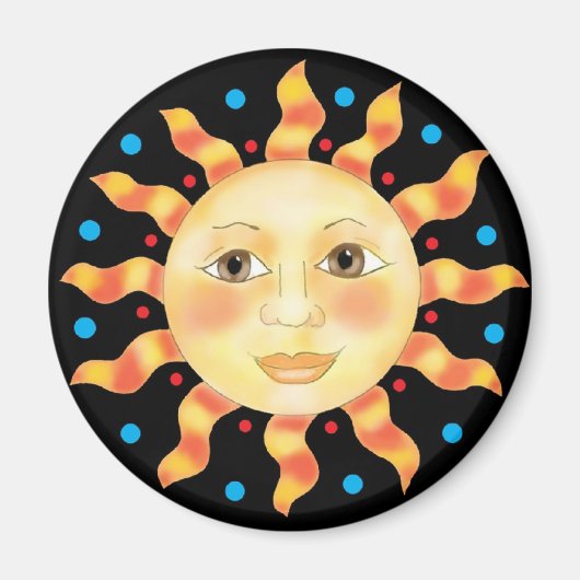 ジョカーサン顔磁石 マグネット (正面)