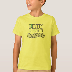 ジョガーおもしろいランナー走Iはワイッド走の Tシャツ
