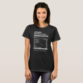 ジョガー栄養成分表示 ジョーク Tシャツ (正面フル)
