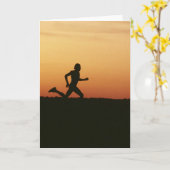 ジョガー カード (黄色い花)