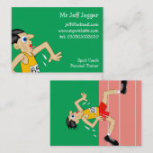 ジョガー、ジェフJogger氏 名刺 (正面/裏面)
