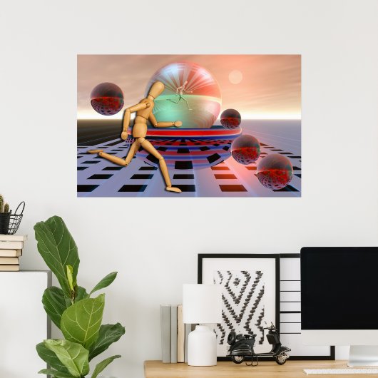 ジョガー ポスター (ホームオフィス)