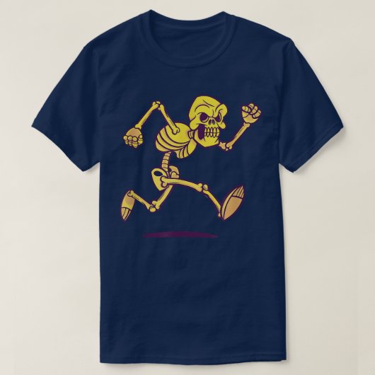 ジョギングおもしろいランナー  Tシャツ (デザイン正面)
