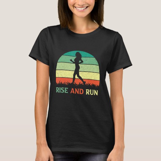 ジョギングジョガーランナーマラソン42キロ5 Tシャツ (正面)