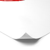 ジョギングハート ポスター (角)