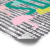 ジョギングビーチ日焼け止やる気を起こさせるめ ポスター (コーナー)