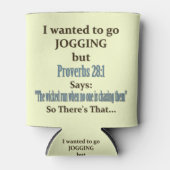 ジョギングユーモア 缶クーラー (正面)