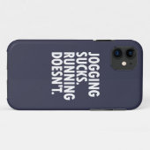 ジョギング最低。ランニングはない。 Case-Mate iPhoneケース (裏面(横))