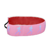 ジョギング – ハートビート付きランナーシルエット アスレチックヘッドバンド (左)