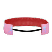 ジョギング – ハートビート付きランナーシルエット アスレチックヘッドバンド (裏面)