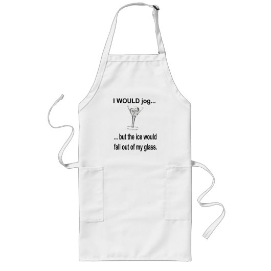 ジョギング… ロングエプロン (正面)