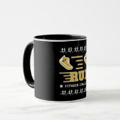 ジョギングGet Fit やる気を起こさせる Support Mug Bath Towe マグカップ (正面左)