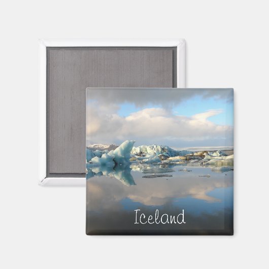 ジョクルサロン氷山レイク反射マグネット文字 マグネット (正面/裏面)