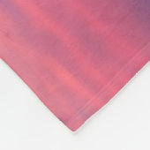 ジョクルサロン氷河ラグーン上空の夕日 フリースブランケット (角)