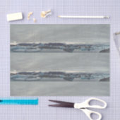 ジョクルサロン，アイスランド – グレイシャーラグーンティッシュペーパー 薄葉紙 (クラフト)