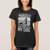 ジョグとジョグ走をトレーニングで歩きつるたい Tシャツ (正面)