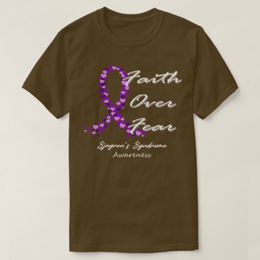 ジョグレンスシンドローム認識度のThiへの恐怖に対する信仰 Tシャツ (デザイン正面)