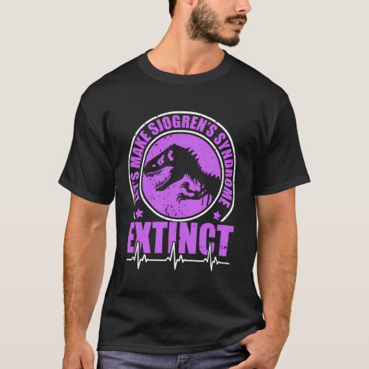 ジョグレン症候群の慢性疾患を作ろう Tシャツ (正面)
