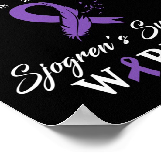 ジョグレン症候群ウォリアー素晴らしダウン症候群 ポスター (角)