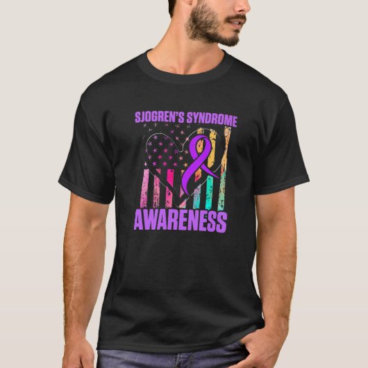 ジョグレン症候群サバイバー学ウォーラー Tシャツ (正面)