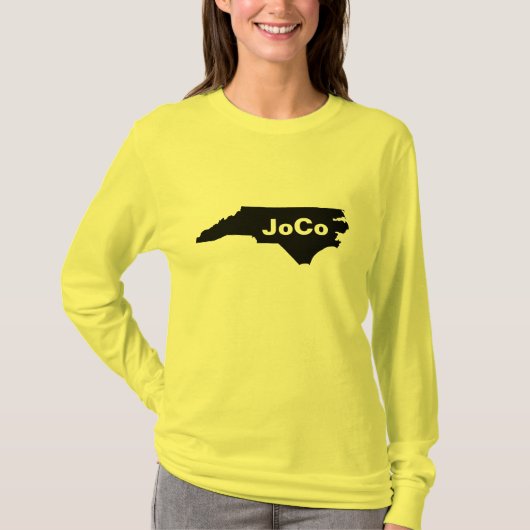 ジョコ Johnston County ノースカロライナ州 Tシャツ (正面)