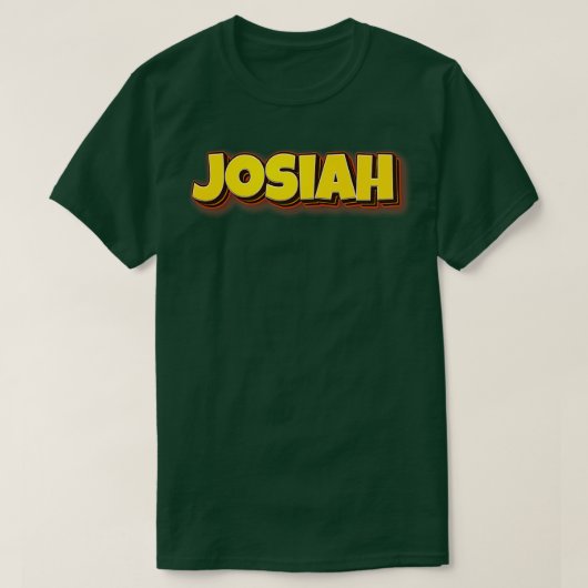 ジョサイア Tシャツ (デザイン正面)