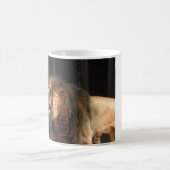 "ジョシュアの強い" 1:9があって下さい コーヒーマグカップ (中央)