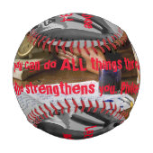 ジョシュアの野球 野球ボール (裏面)