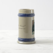 ジョシュアはビールステインを調査します ビールジョッキ (中央)