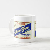 ジョシュアツリーの国立公園(ロードランナー) コーヒーマグカップ (正面左)
