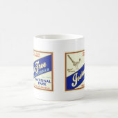 ジョシュアツリーの国立公園(ロードランナー) コーヒーマグカップ (中央)