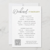 ジョシュアツリーウィークエンド旅程バチェロレッテ 招待状 (裏面)