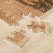 ジョシュアツリーナショナルパークカリフォルニアヴィンテージ ジグソーパズル (側面)