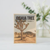ジョシュアツリーナショナルパークカリフォルニアヴィンテージ ポストカード (スタンド正面)