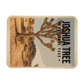 ジョシュアツリーナショナルパークカリフォルニアヴィンテージ マグネット (横)