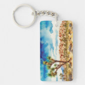 ジョシュアツリーナショナルパークキーチェーン キーホルダー (正面)