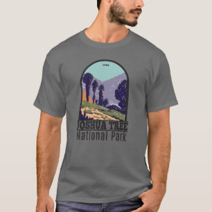 ジョシュアツリーナショナルパークコットンウッド春ズオアシス Tシャツ
