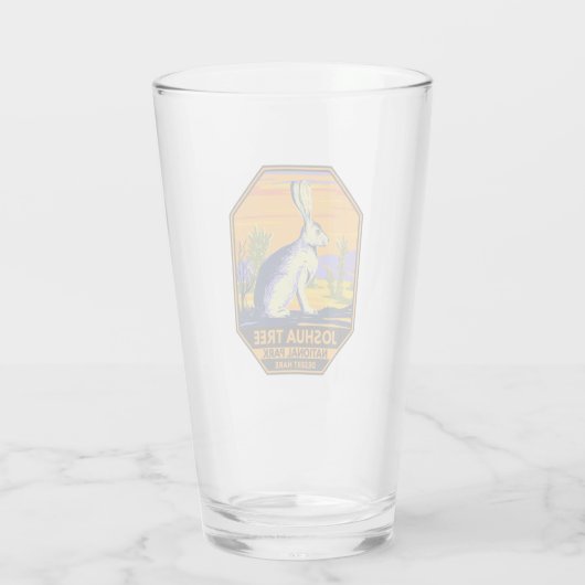 ジョシュアツリーナショナルパークデザートヘアヴィンテージ タンブラーグラス (裏面)