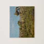 ジョシュアツリーナショナルパークデザートランドスケープ ジグソーパズル (縦)