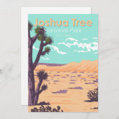 ジョシュアツリーナショナルパークトゥレ春ヴィンテージ シーズンカード (正面/裏面)