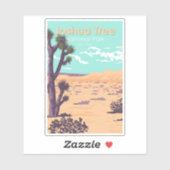 ジョシュアツリーナショナルパークトゥレ春ヴィンテージ シール (シート)
