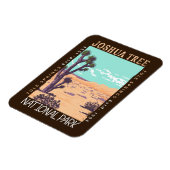 ジョシュアツリーナショナルパークトゥレ春 動揺して マグネット (左側)