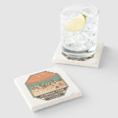 ジョシュアツリーナショナルパークトルコフラッツサンドデュネス ストーンコースター (横)