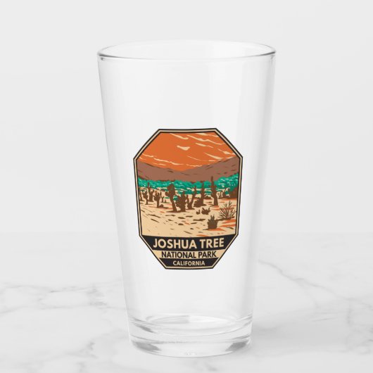 ジョシュアツリーナショナルパークトルコフラッツサンドデュネス タンブラーグラス (正面)