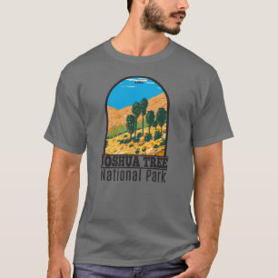 ジョシュアツリーナショナルパークフォルティニーンパームズオアシス Tシャツ