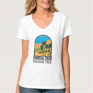 ジョシュアツリーナショナルパークフォルティニーンパームズオアシスT- Tシャツ