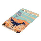 ジョシュアツリーナショナルパークロードランナーヴィンテージ マグネット (左側)