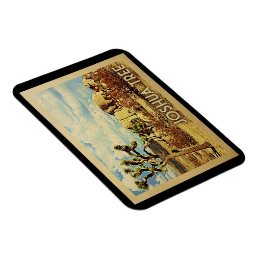 ジョシュアツリーマグネットカリフォルニアヴィンテージ旅行 マグネット (右側)