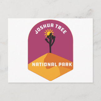 ジョシュアツリー国立公園のキャンプ場 カリフォルニア ポストカード